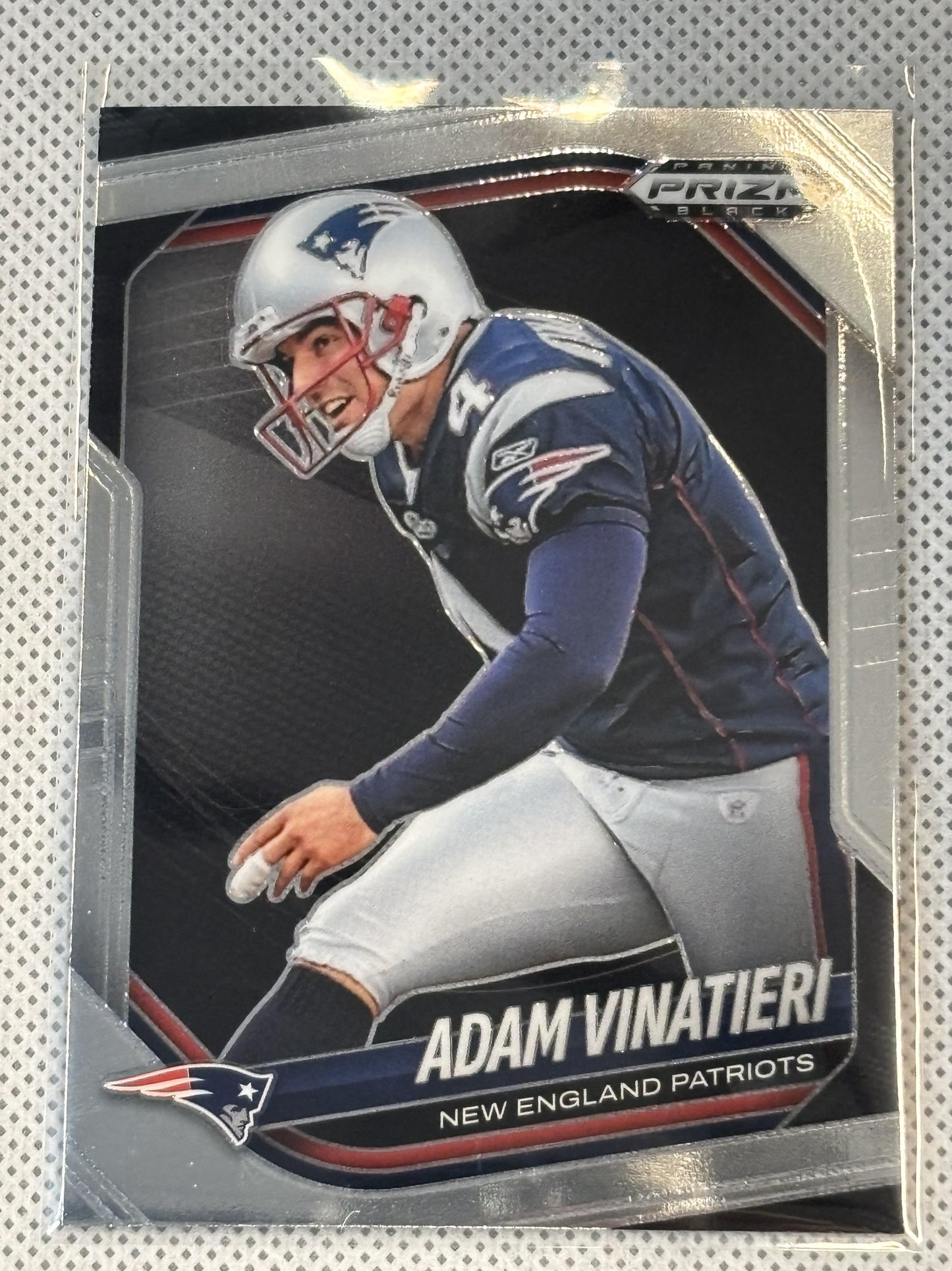 2025 Panini Prizm Black #94 Adam Vinatieri New England Patriots