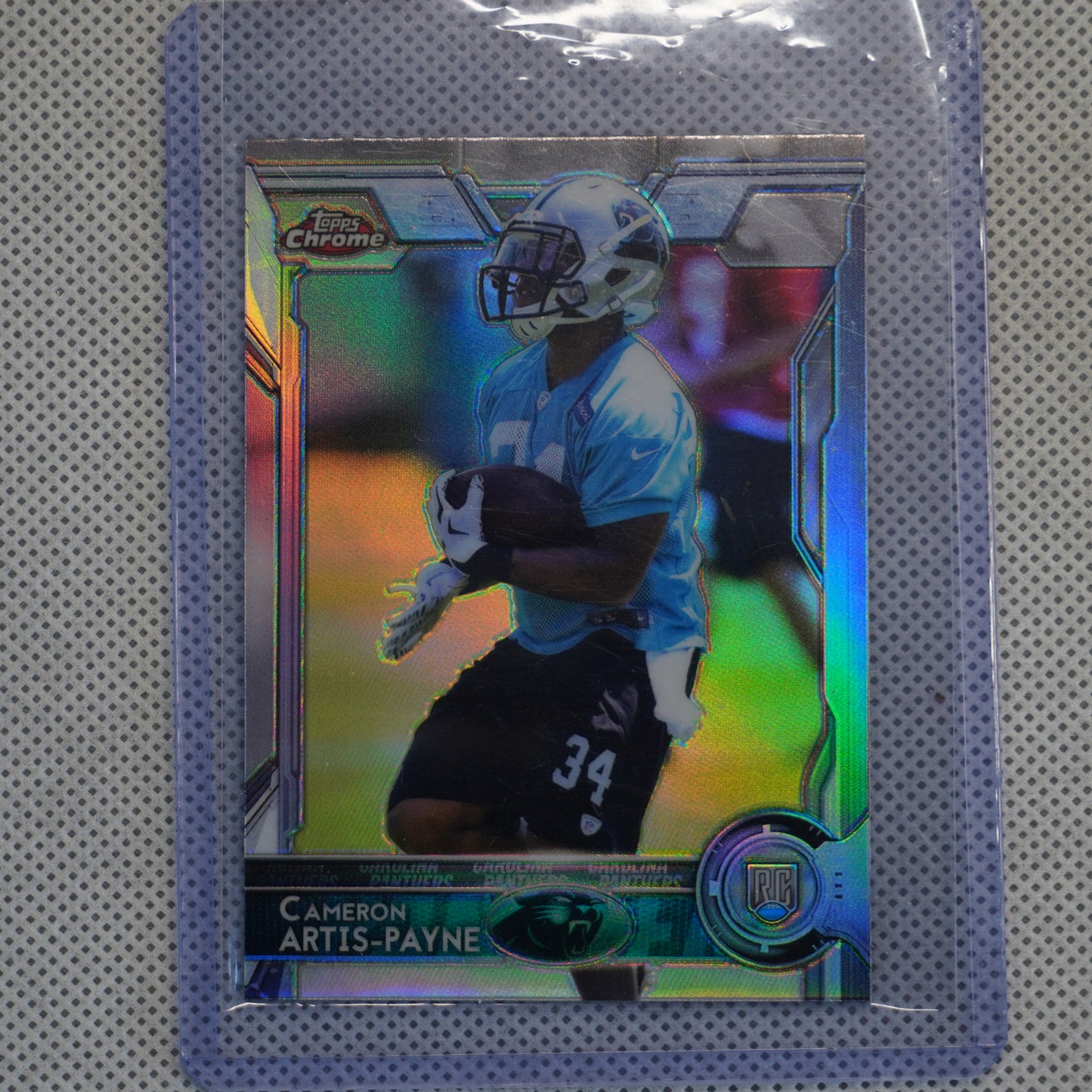 2015 Topps Chrome Mini #167 Cameron Artis-Payne Refractors Carolina Panthers RC