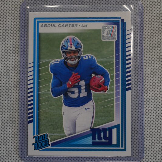 2025 Donruss #315 Abdul Carter New York Giants RC