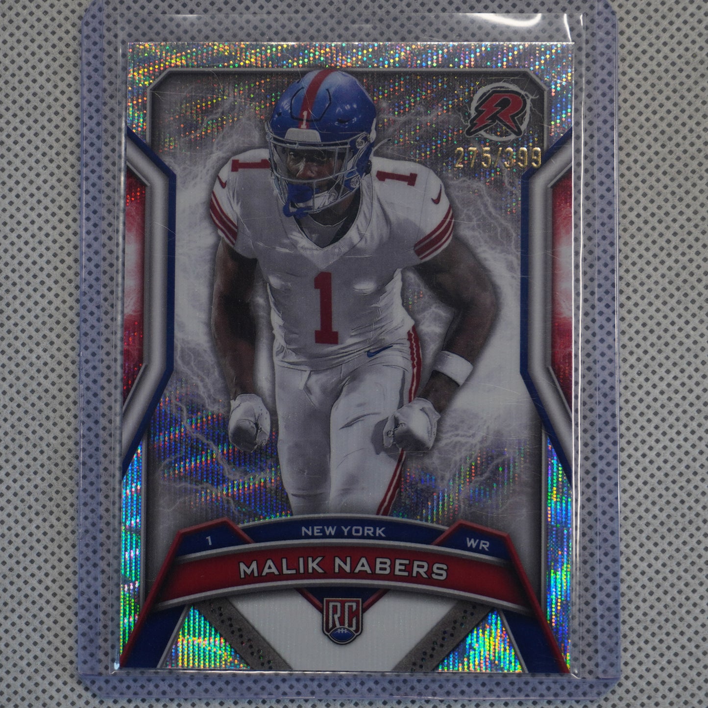2024 Topps Resurgence #170 Malik Nabers Surge #/399 New York Giants SN,RC