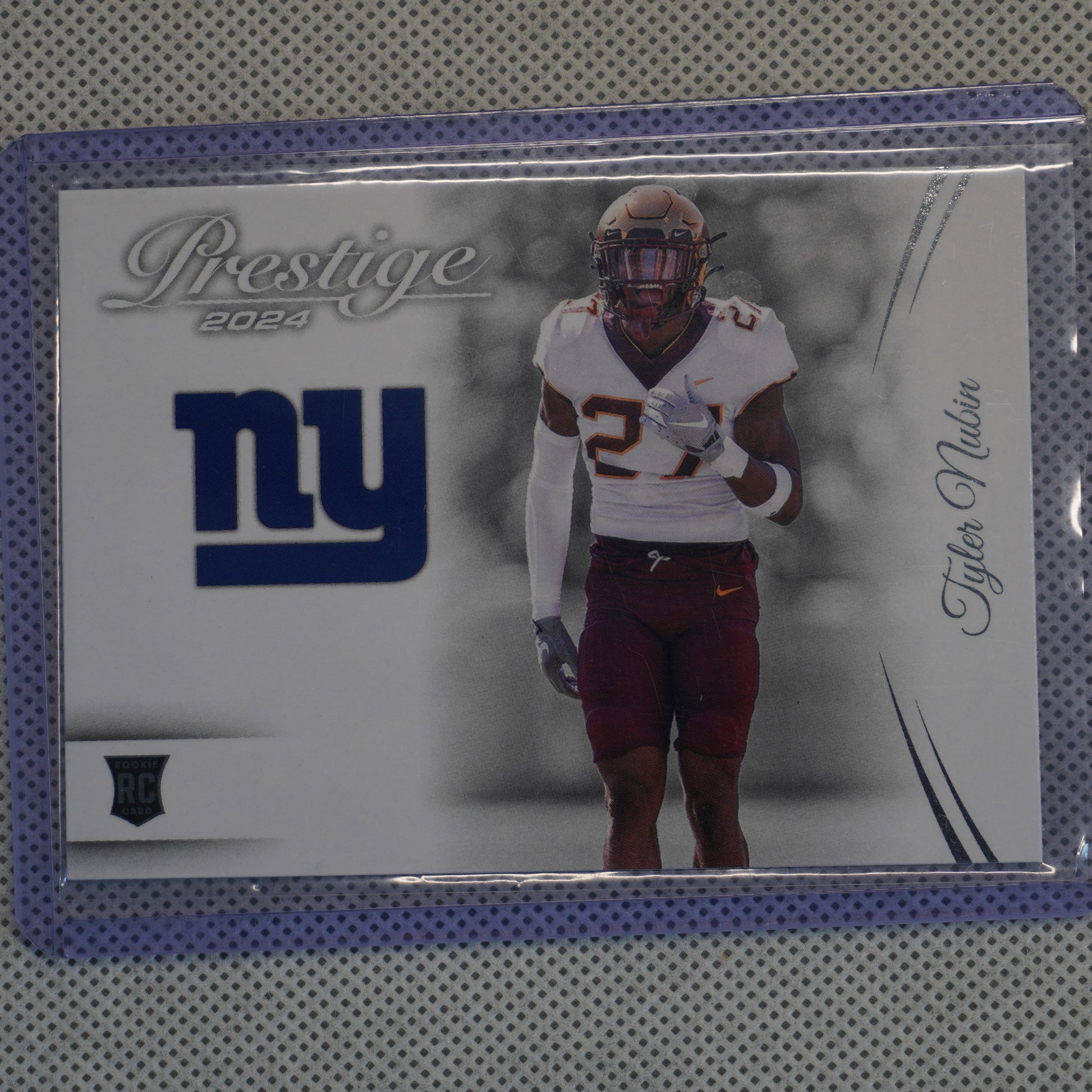 2024 Panini Prestige #398 Tyler Nubin New York Giants RC