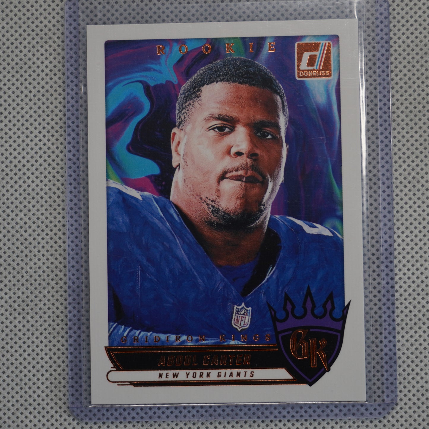 2025 Donruss #RGK-JHS Jayden Higgins Rookie Gridiron Kings Houston Texans
