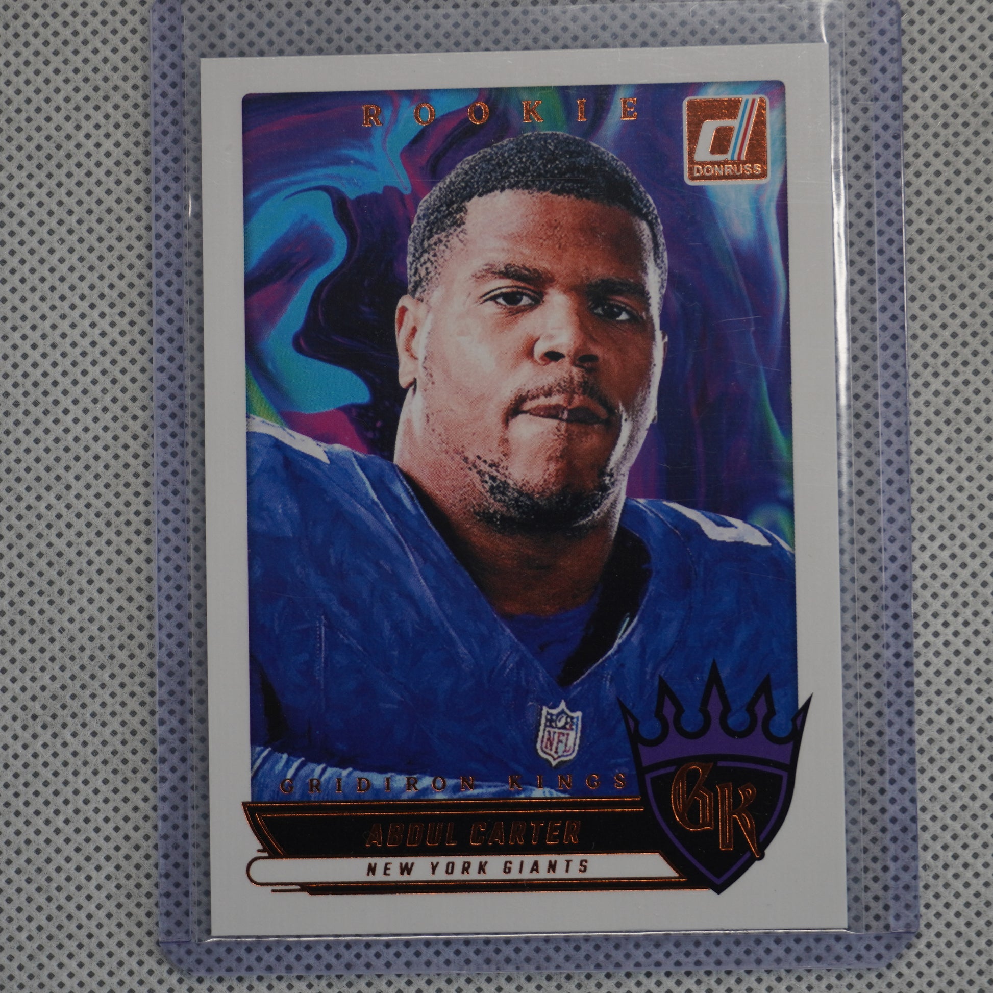 2025 Donruss #RGK-JHS Jayden Higgins Rookie Gridiron Kings Houston Texans