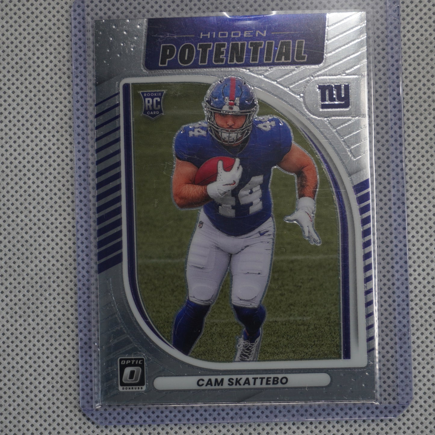 2025 Donruss Optic #8 Cam Skattebo Hidden Potential New York Giants
