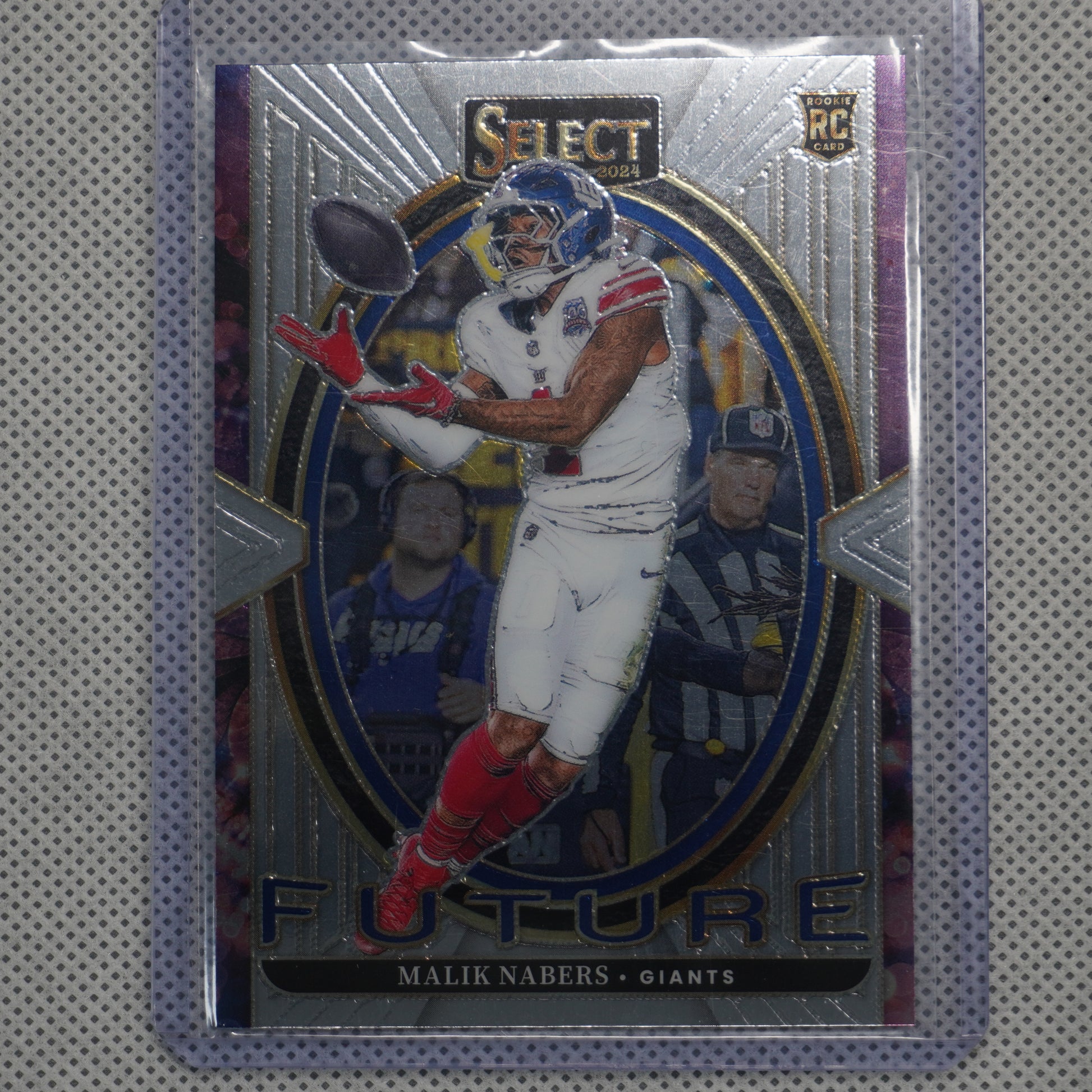 2024 Panini Select #2 Malik Nabers Select Future New York Giants