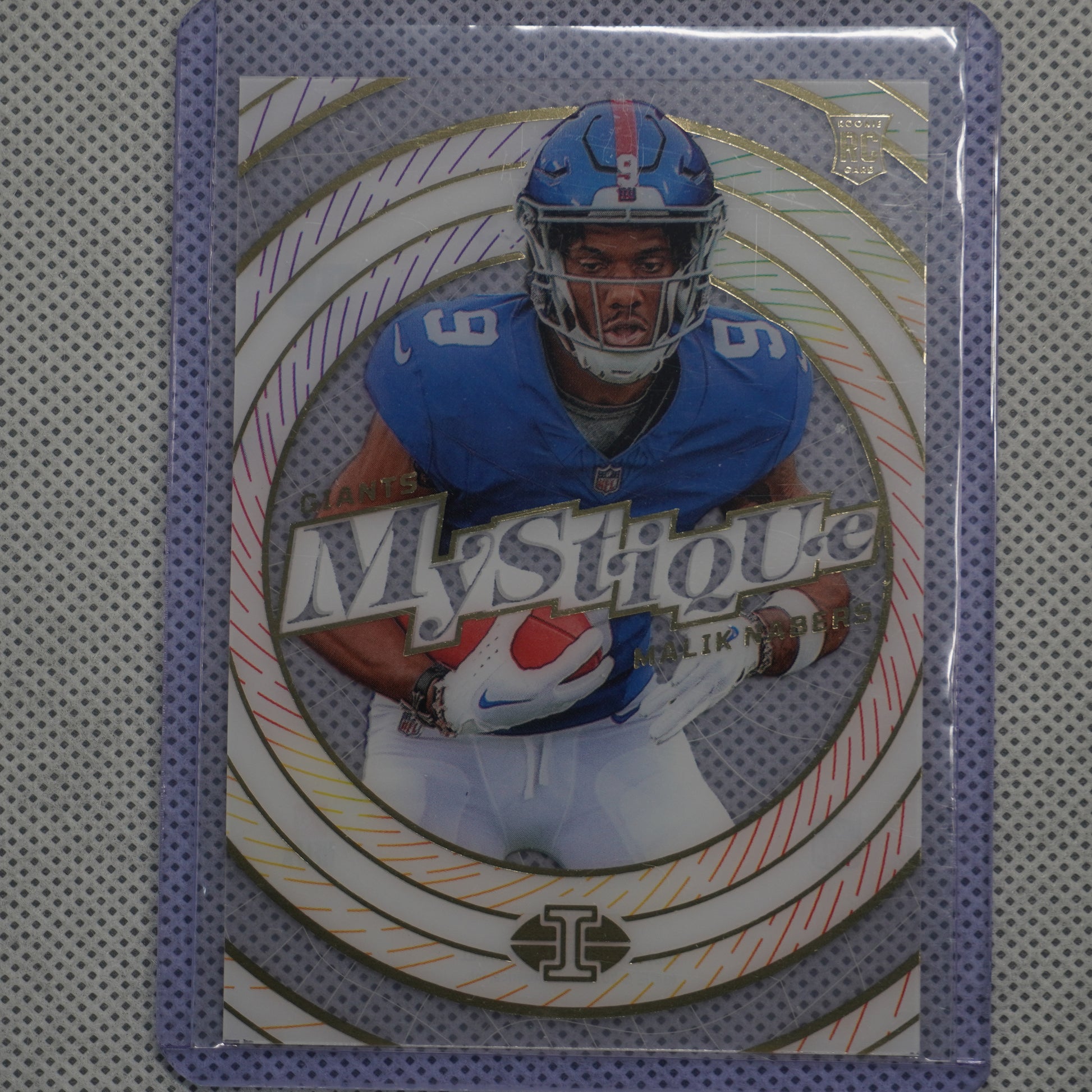 2024 Panini Illusions #5 Malik Nabers Mystique New York Giants