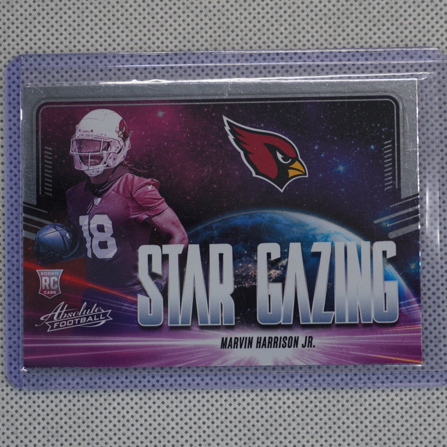 2024 Panini Absolute #SG-MHJ Marvin Harrison Jr. Star Gazing Arizona Cardinals