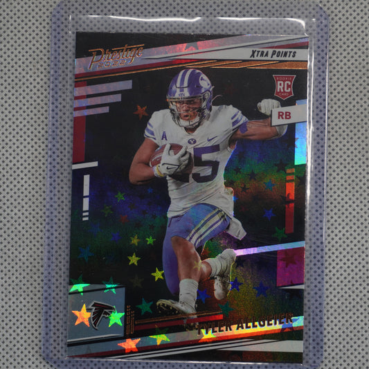 2022 Panini Prestige - Xtra Points Astral #357 Tyler Allgeier Atlanta Falcons RC
