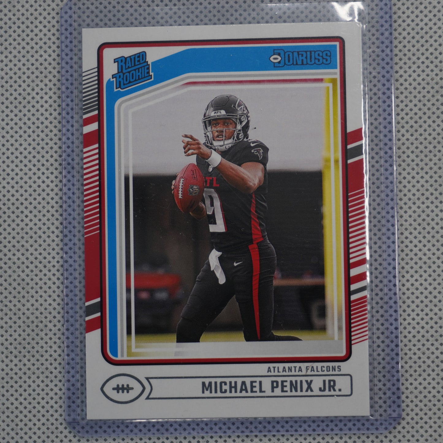 2024 Donruss #308 Michael Penix Jr. Press Proof Green Atlanta Falcons RC