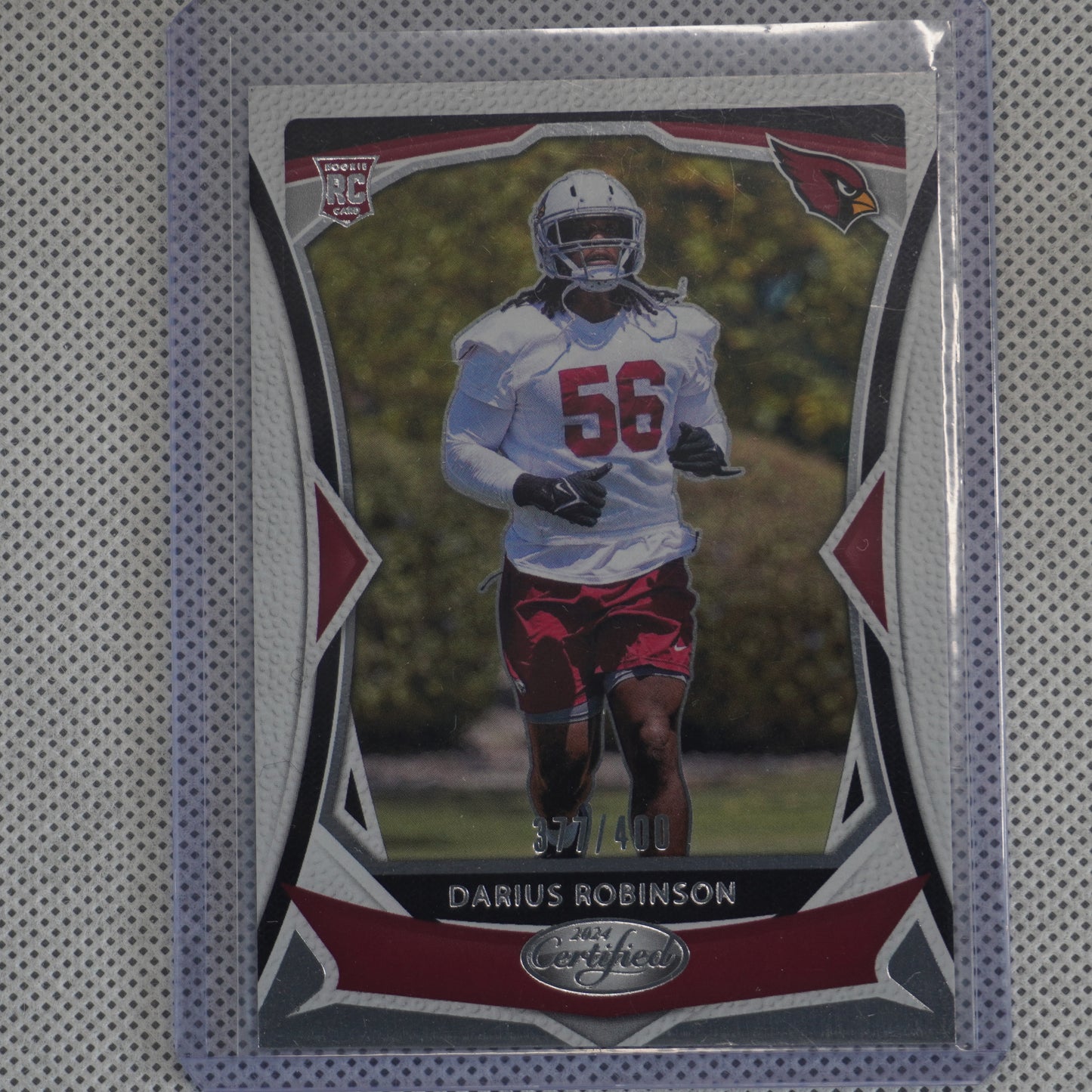 2024 Panini Totally Certified #118 Darius Robinson Arizona Cardinals RC