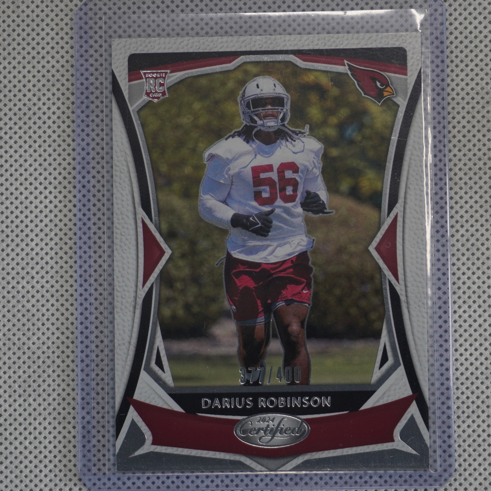 2024 Panini Totally Certified #118 Darius Robinson Arizona Cardinals RC