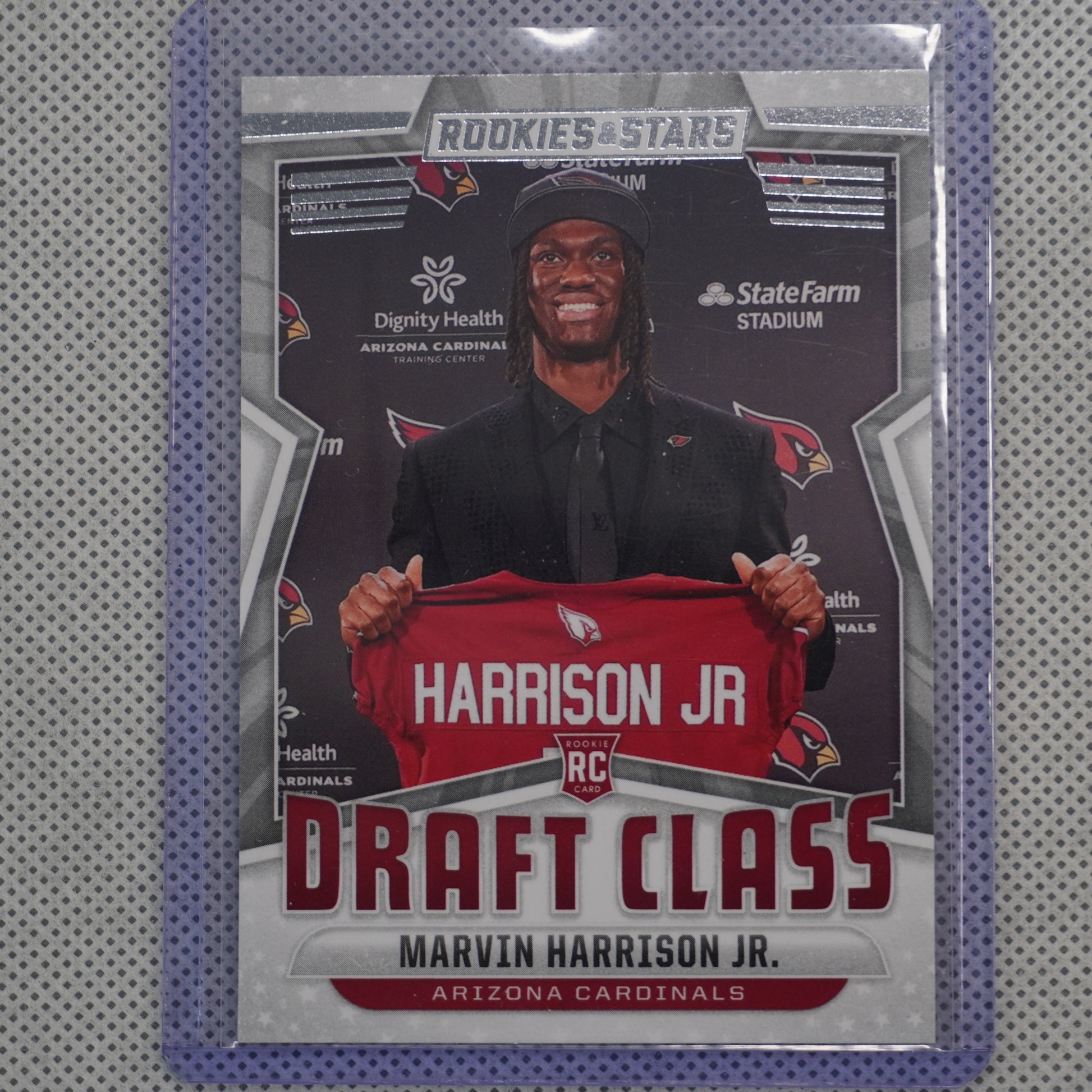 2024 Panini Rookies & Stars #DC-MHJ Marvin Harrison Jr. Draft Class Arizona Cardinals