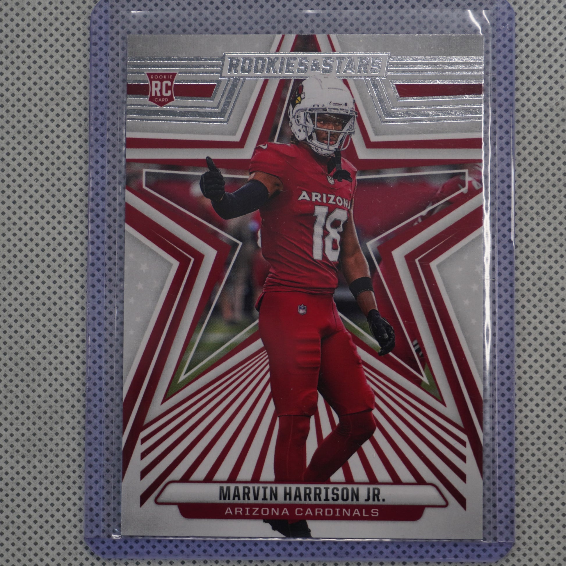 2024 Panini Rookies & Stars #176 Marvin Harrison Jr. Arizona Cardinals RC