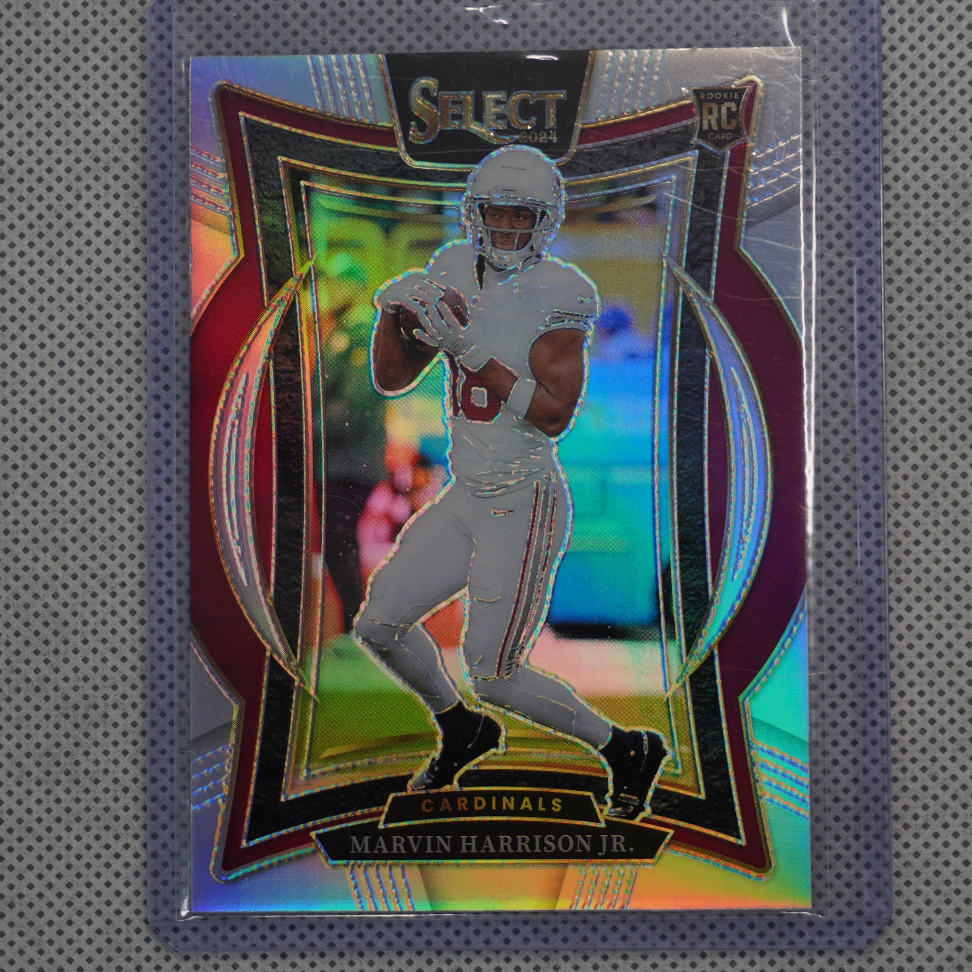2024 Panini Select #28 Marvin Harrison Jr. Silver Prizm Arizona Cardinals RC