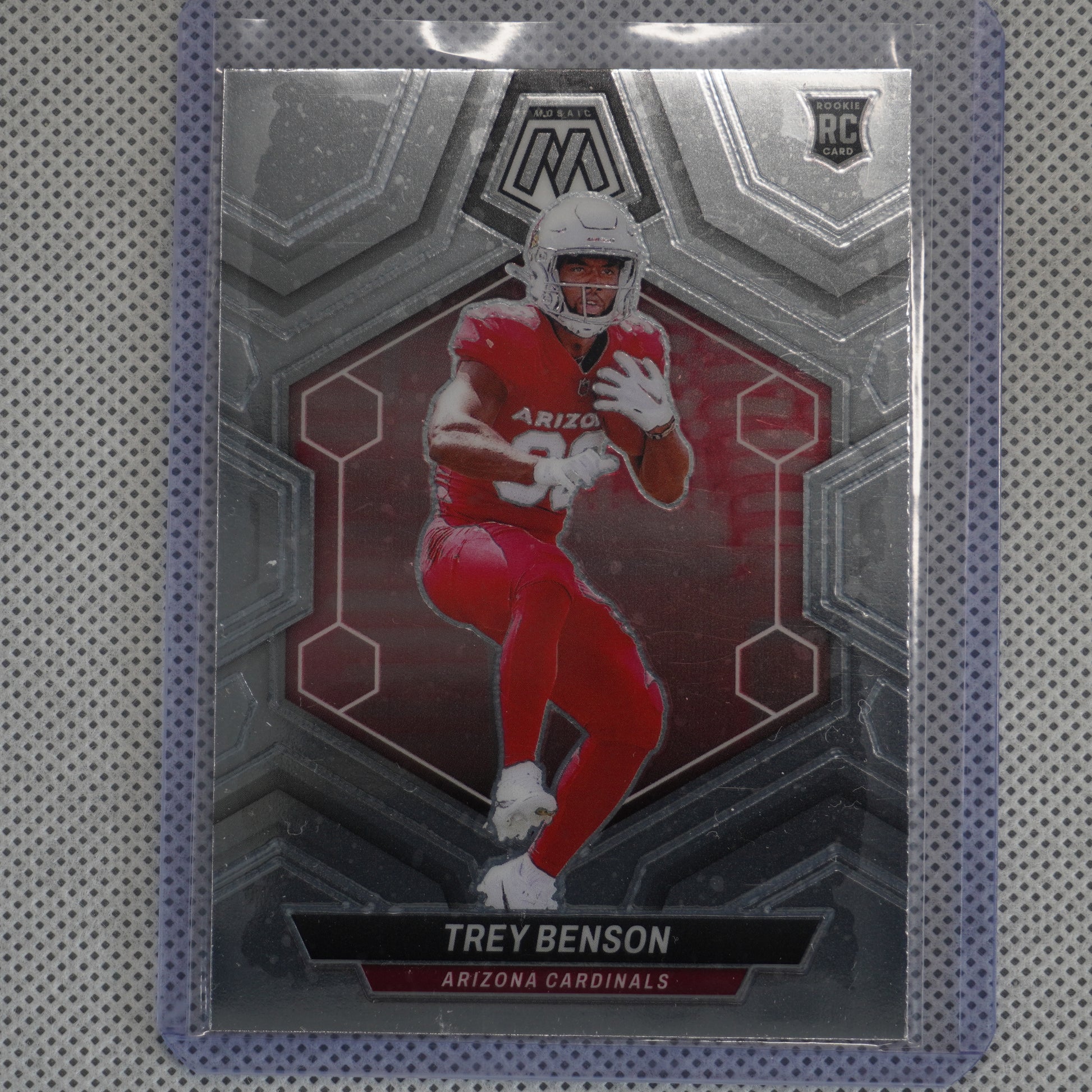 2024 Panini Mosaic #360 Trey Benson Silver Arizona Cardinals