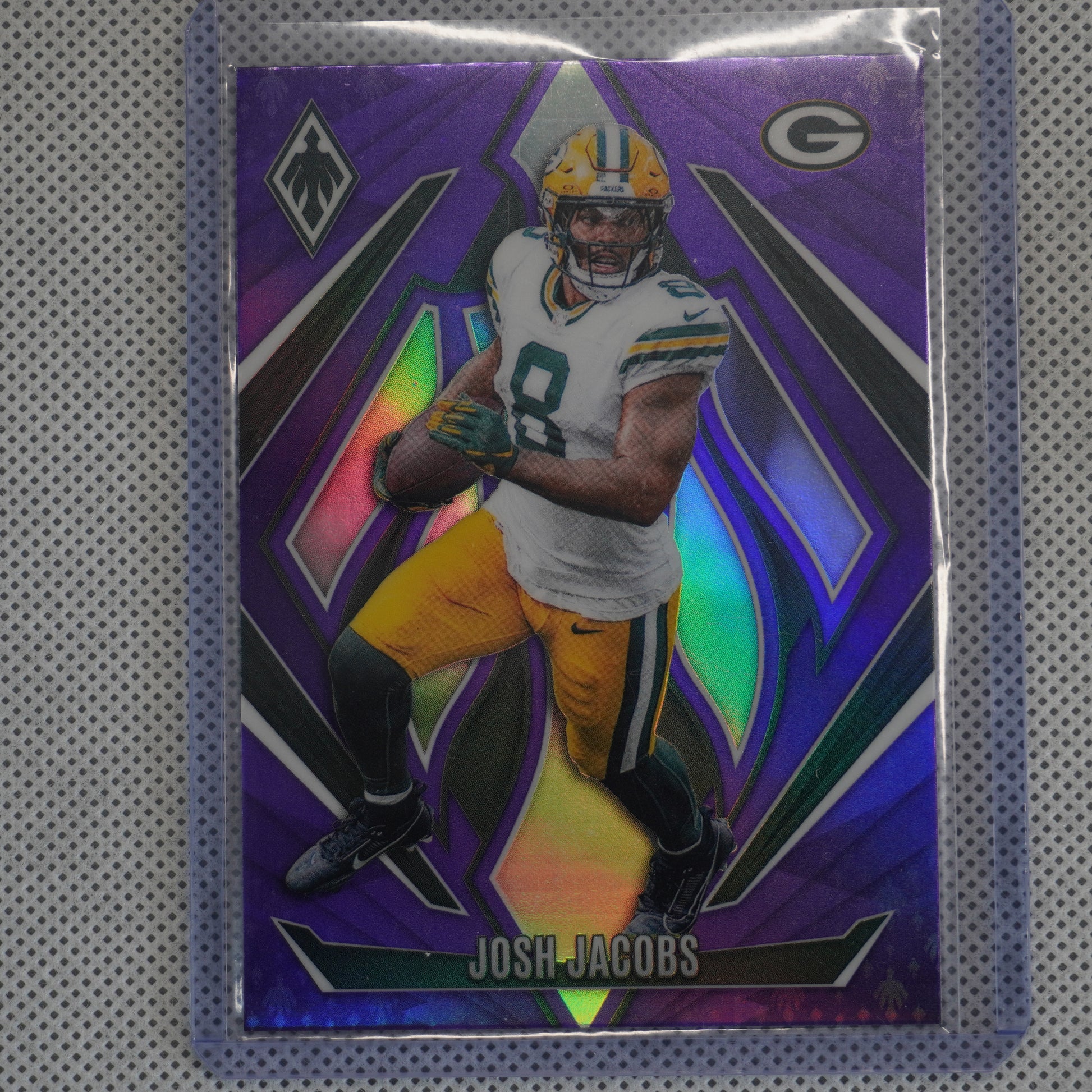 2024 Panini Phoenix #89 Josh Jacobs Purple Green Bay Packers