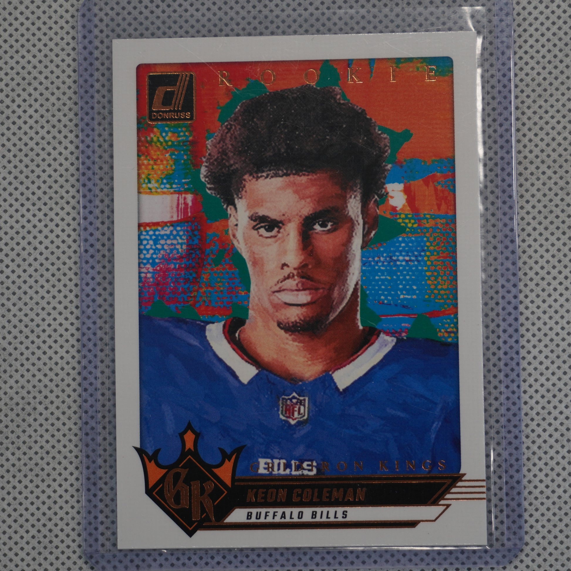 2024 Donruss #13 Keon Coleman Rookie Gridiron Kings Buffalo Bills