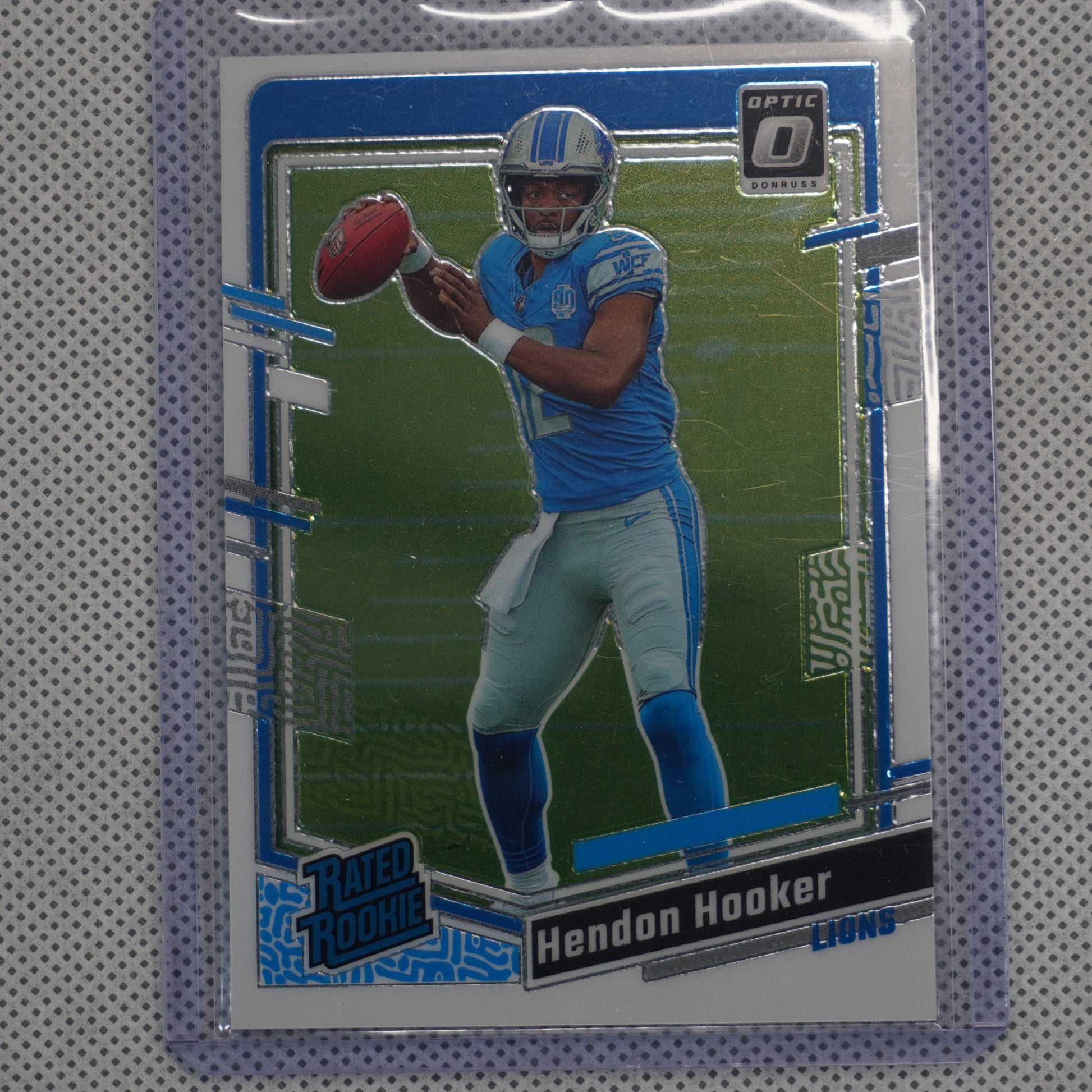 2023 Donruss Optic #234 Hendon Hooker Detroit Lions RC