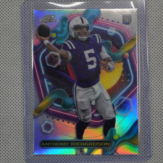 2023 Topps Composite #253 Anthony Richardson Cosmic Chrome Refractor Indianapolis Colts RC