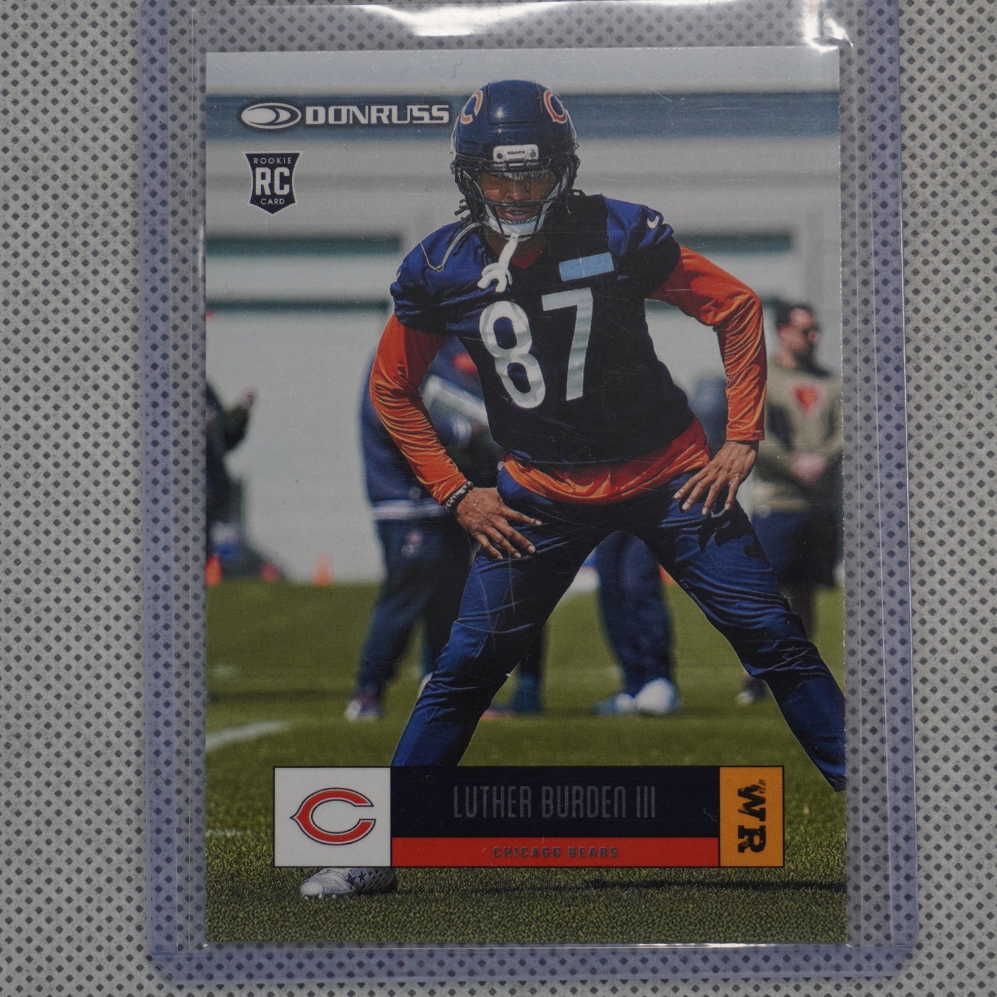 2025 Donruss #R05-LBD Luther Burden III Retro 2005 Chicago Bears