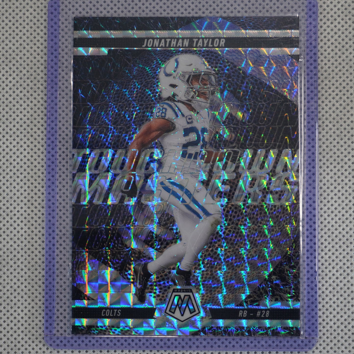 2025 Panini Mosaic #10 Jonathan Taylor Touchdown Masters Mosaic Indianapolis Colts