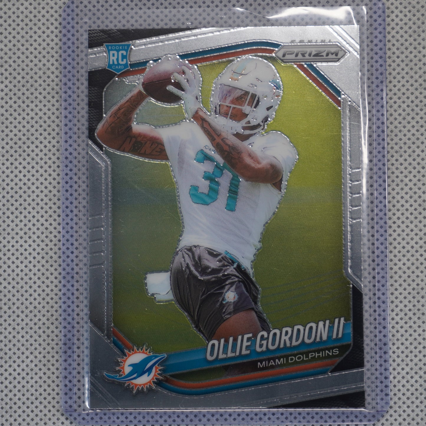 2025 Panini Prizm #333 Ollie Gordon II Miami Dolphins RC