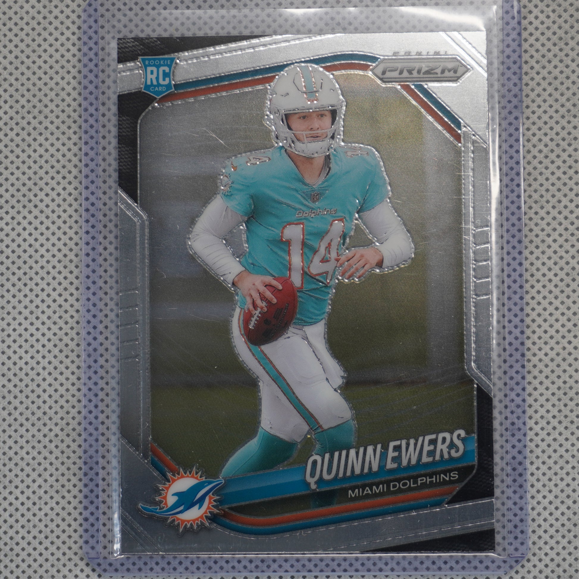2025 Panini Prizm #307 Quinn Ewers Miami Dolphins RC