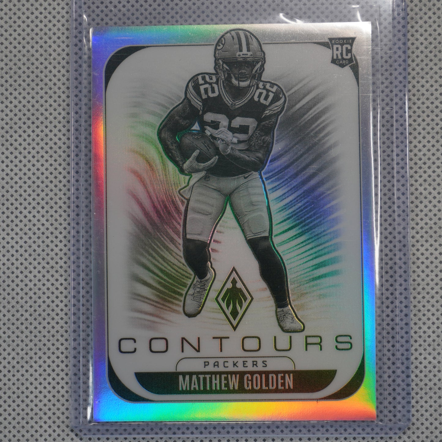 2025 Panini Phoenix #12 Matthew Golden Contours Green Bay Packers