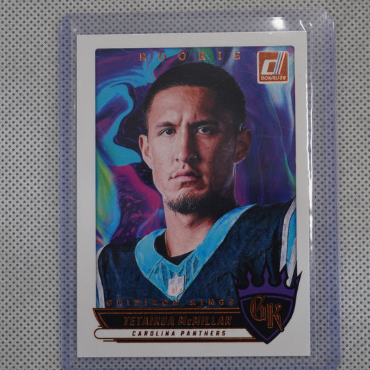 2025 Donruss #RGK-TMN Tetairoa McMillan Rookie Gridiron Kings Carolina Panthers