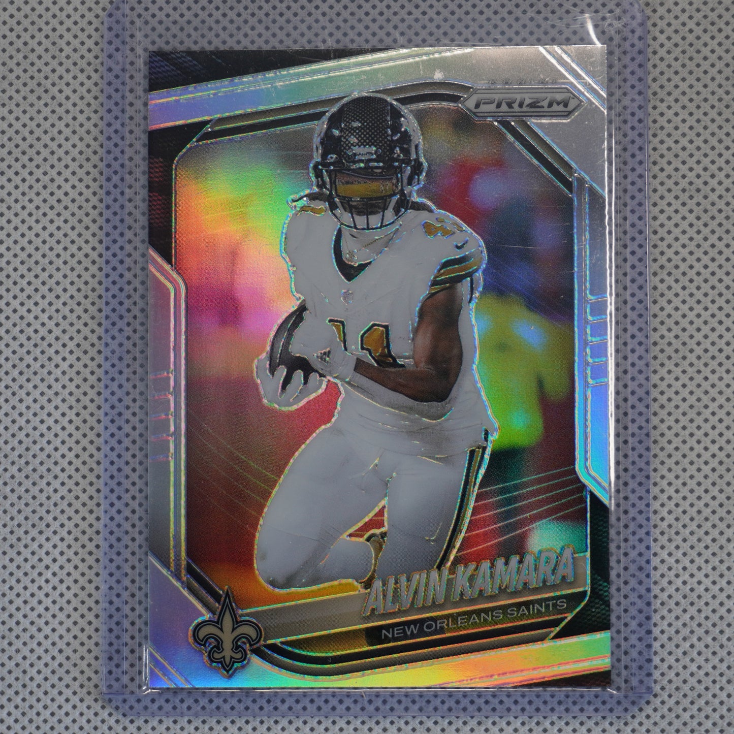 2025 Panini Prizm #190 Alvin Kamara Silver New Orleans Saints