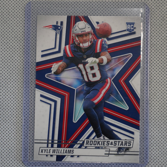 2025 Panini Rookies & Stars #152 Kyle Williams New England Patriots RC