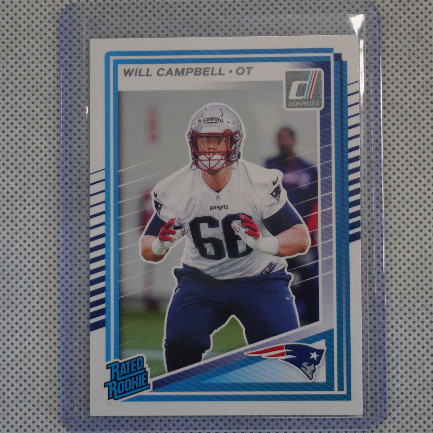 2025 Donruss #345 Will Campbell New England Patriots RC
