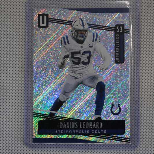 2019 Panini Unparalleled #55 Darius Leonard Indianapolis Colts