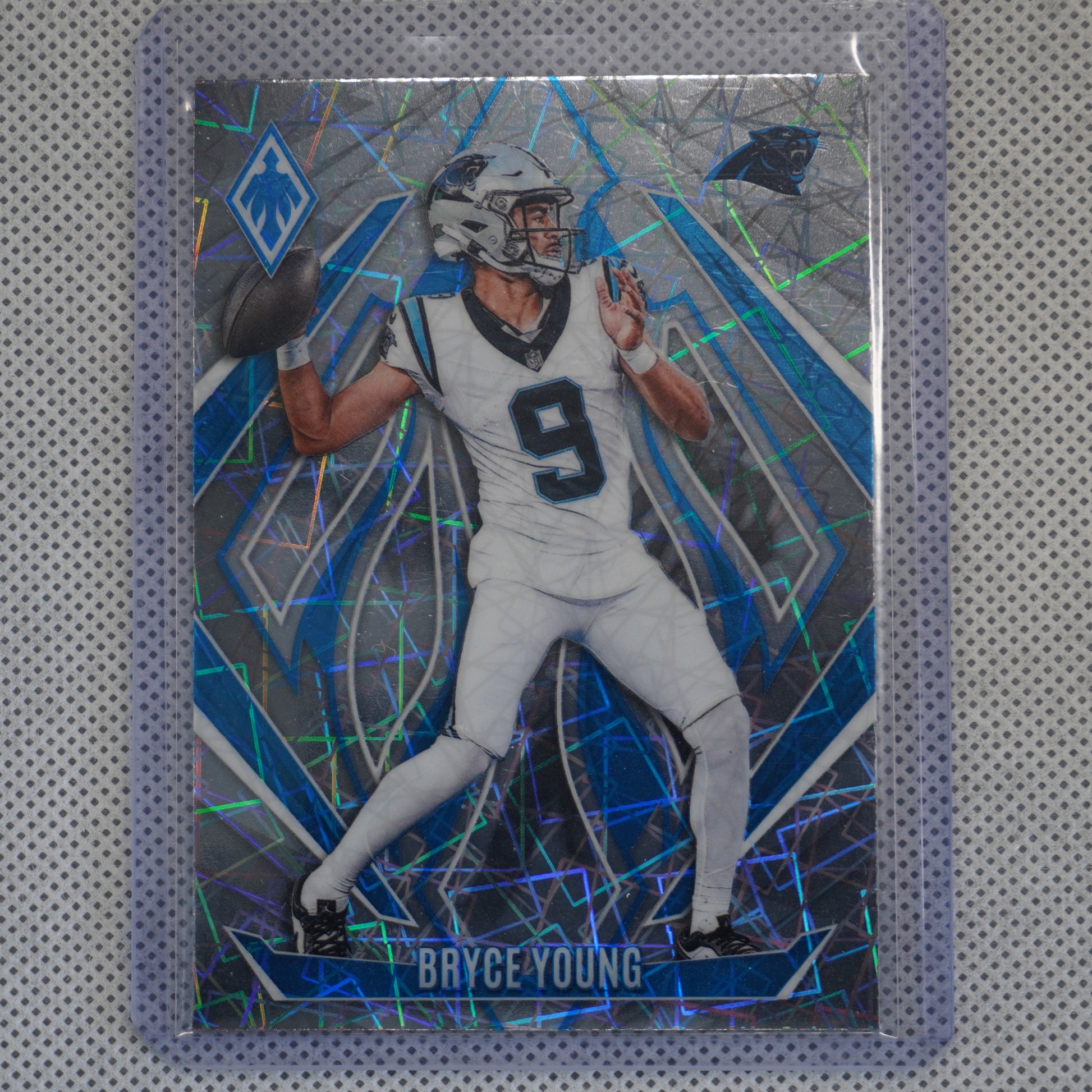 2024 Panini Phoenix #19 Bryce Young Lazer Carolina Panthers