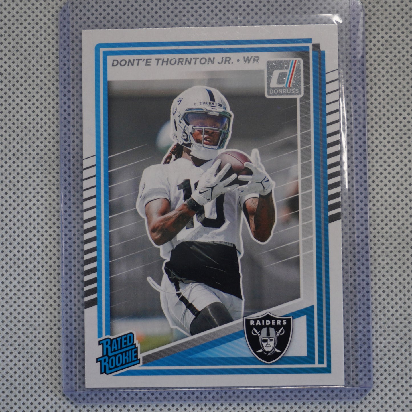 2025 Donruss #349 Dont’e Thornton Jr. Las Vegas Raiders RC