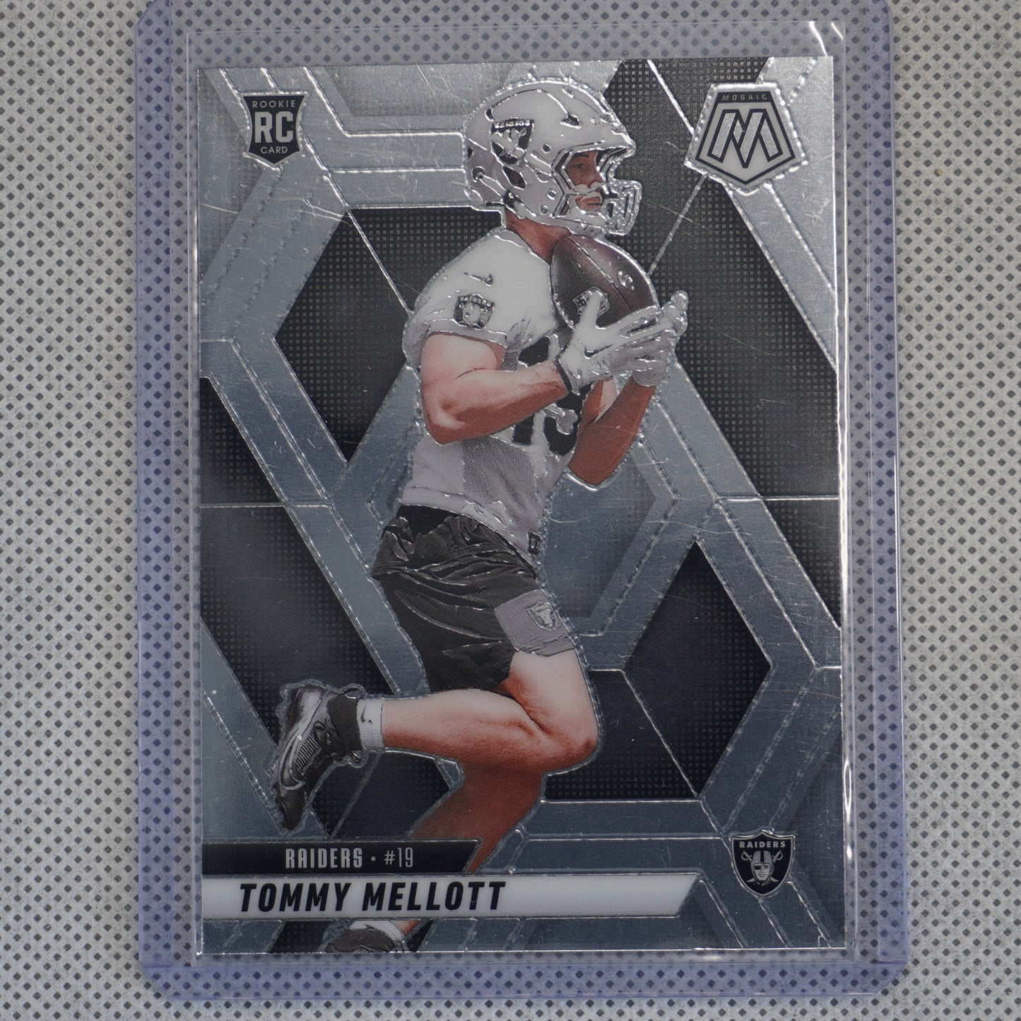 2025 Panini Mosaic #389 Tommy Mellott Las Vegas Raiders RC