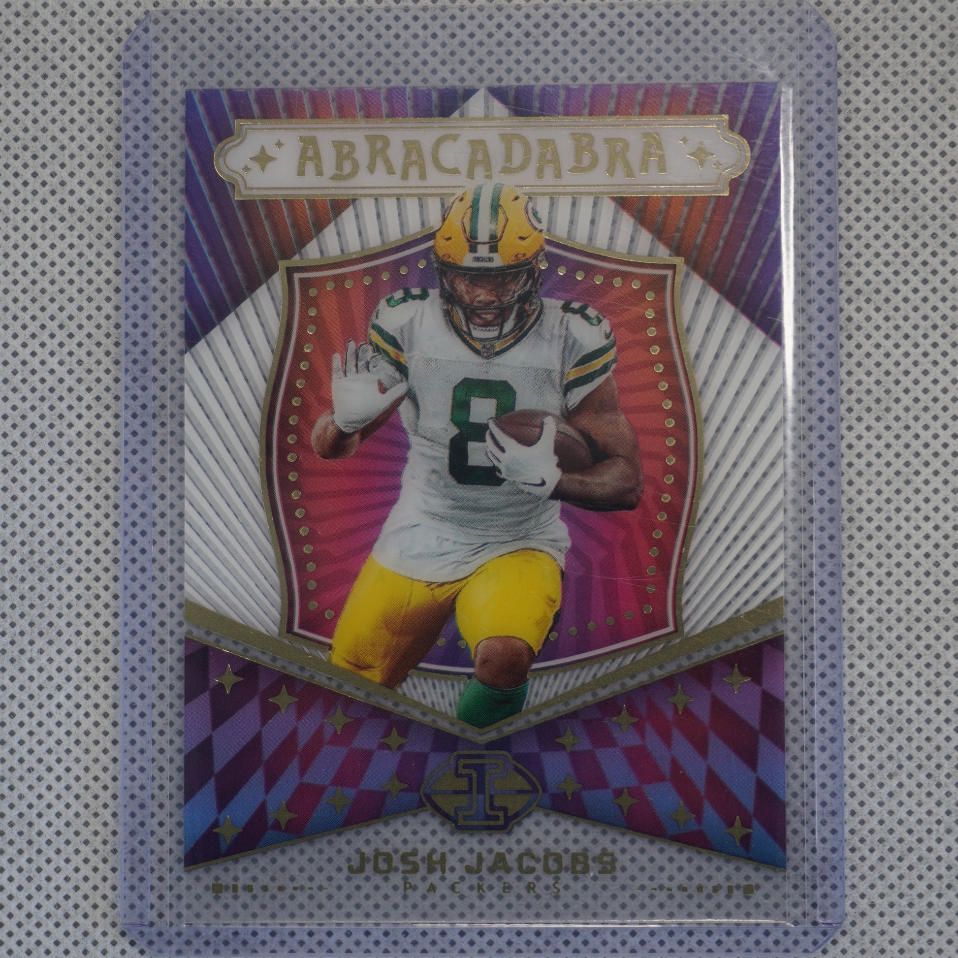 2024 Panini Illusions #17 Josh Jacobs Abracadabra Green Bay Packers
