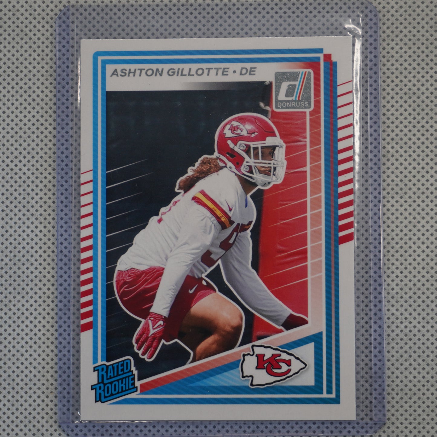 2025 Donruss #353 Ashton Gillotte Kansas City Chiefs RC