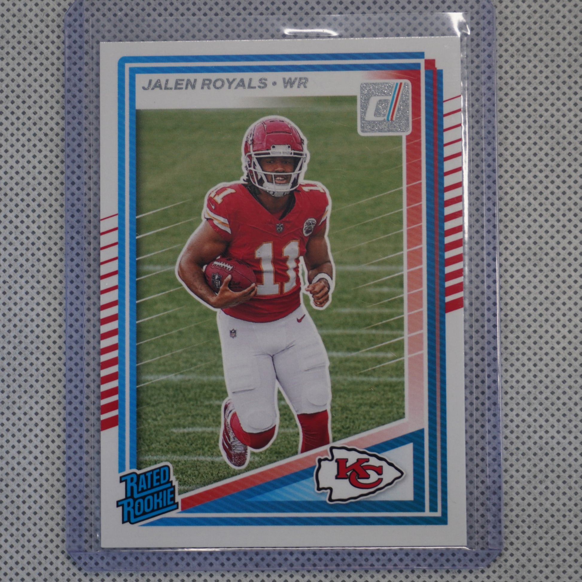 2025 Donruss #321 Jalen Royals Kansas City Chiefs RC