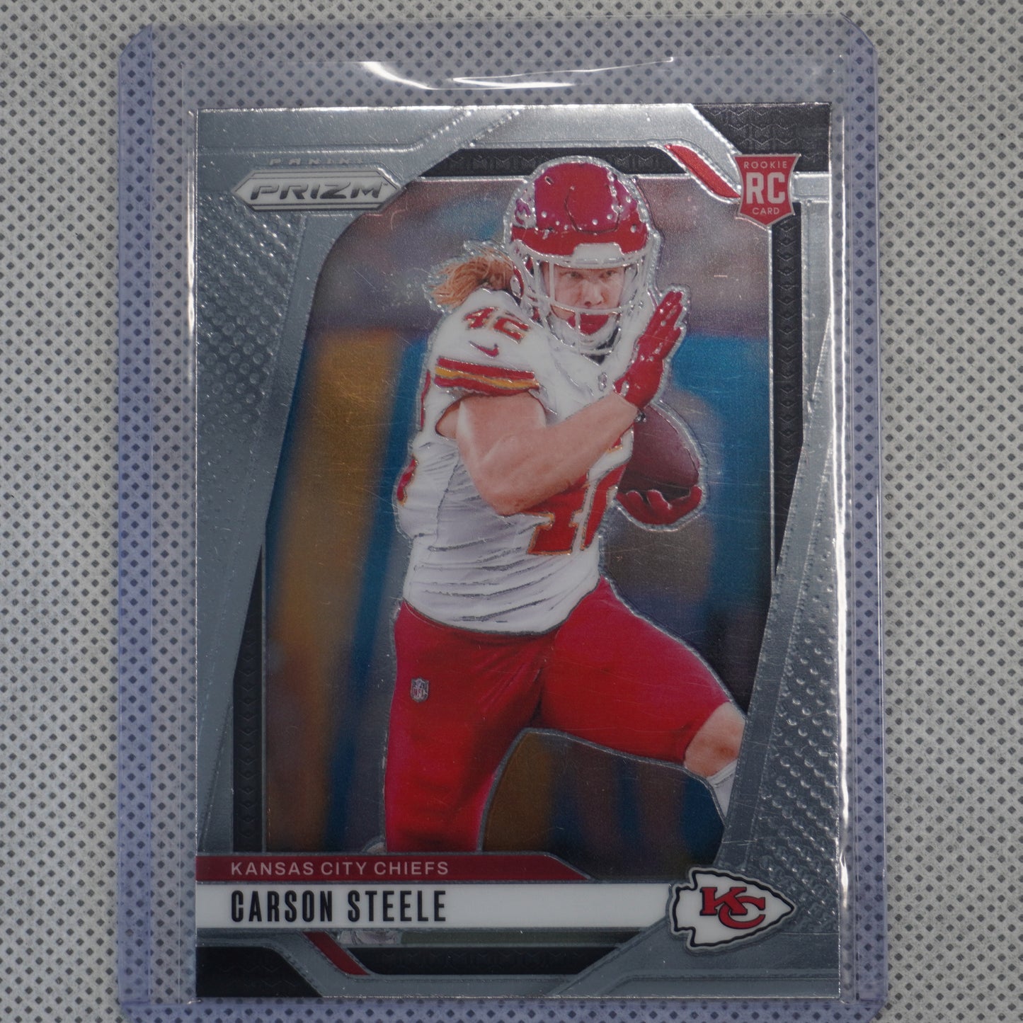 2024 Panini Prizm #377 Carson Steele Kansas City Chiefs RC