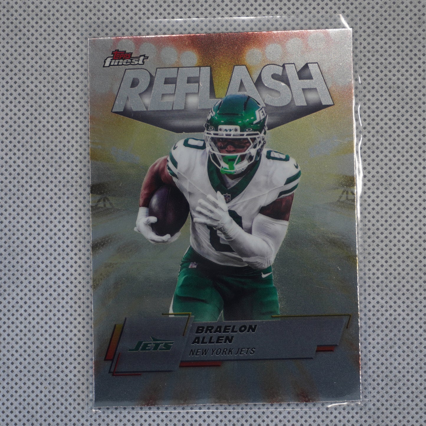 2025 Finest #RF-8 Braelon Allen Reflash New York Jets