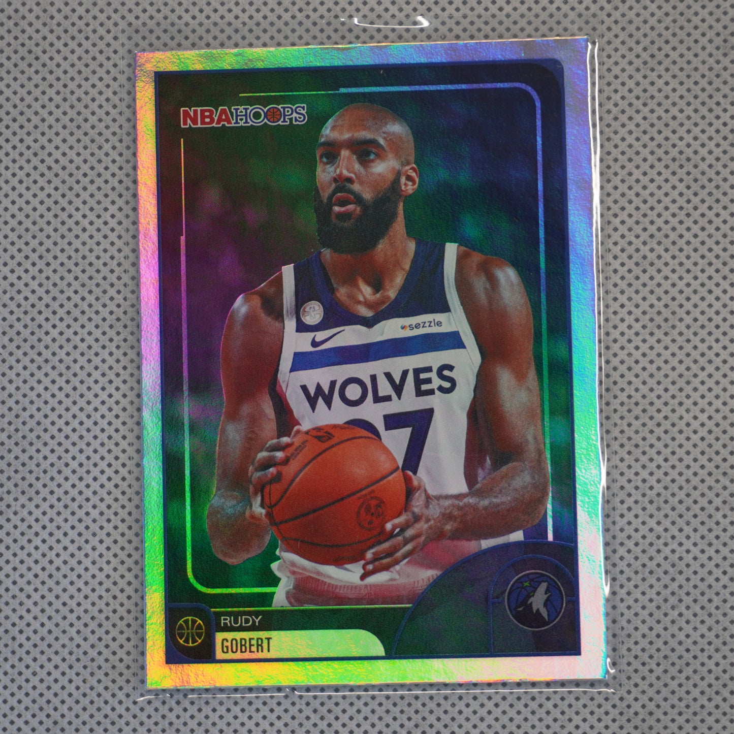 2025-26 Hoops #157 Rudy Gobert Rainbow Minnesota Timberwolves