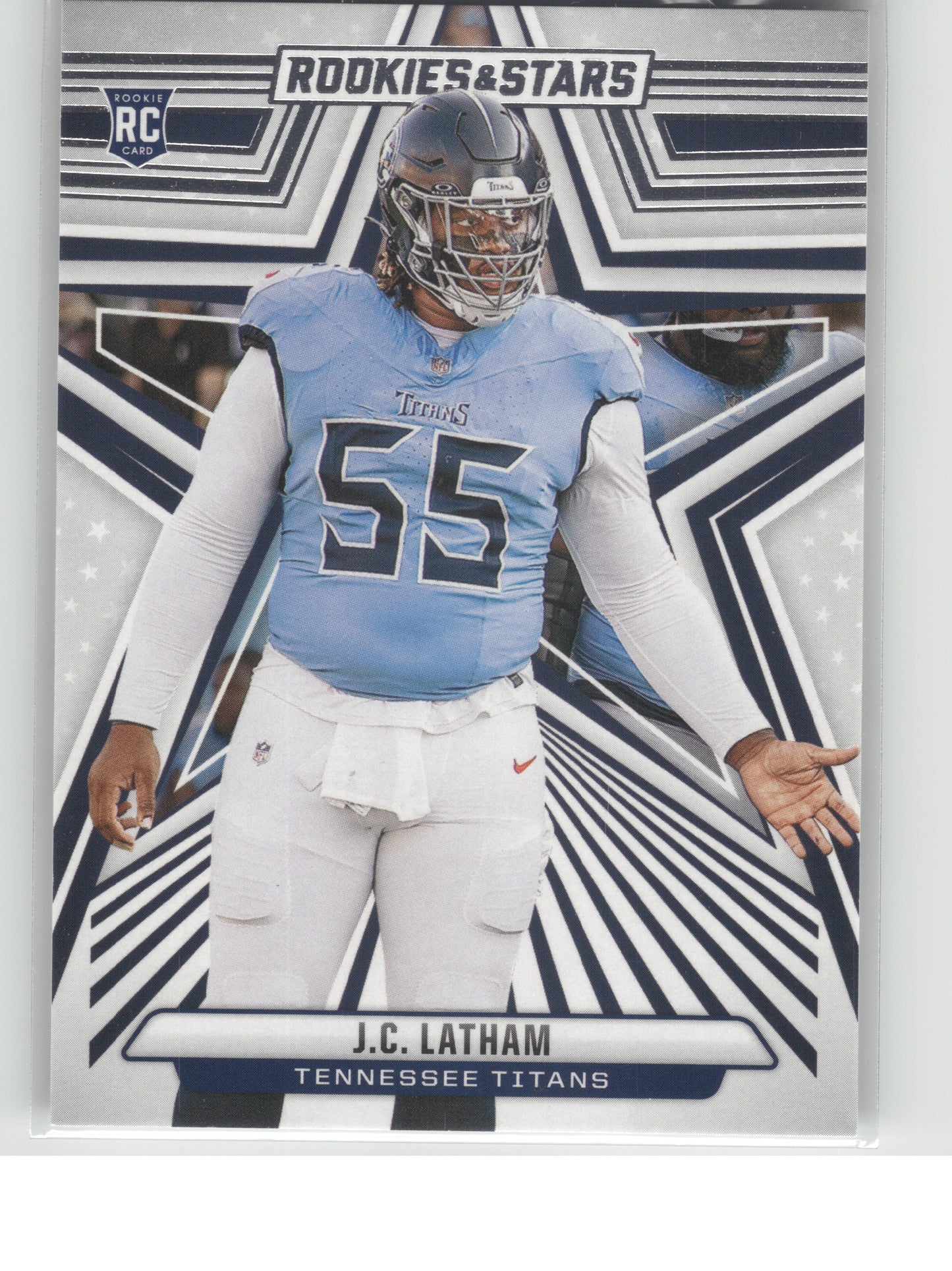 2024 Panini Rookies & Stars #134 J.C. Latham Tennessee Titans RC