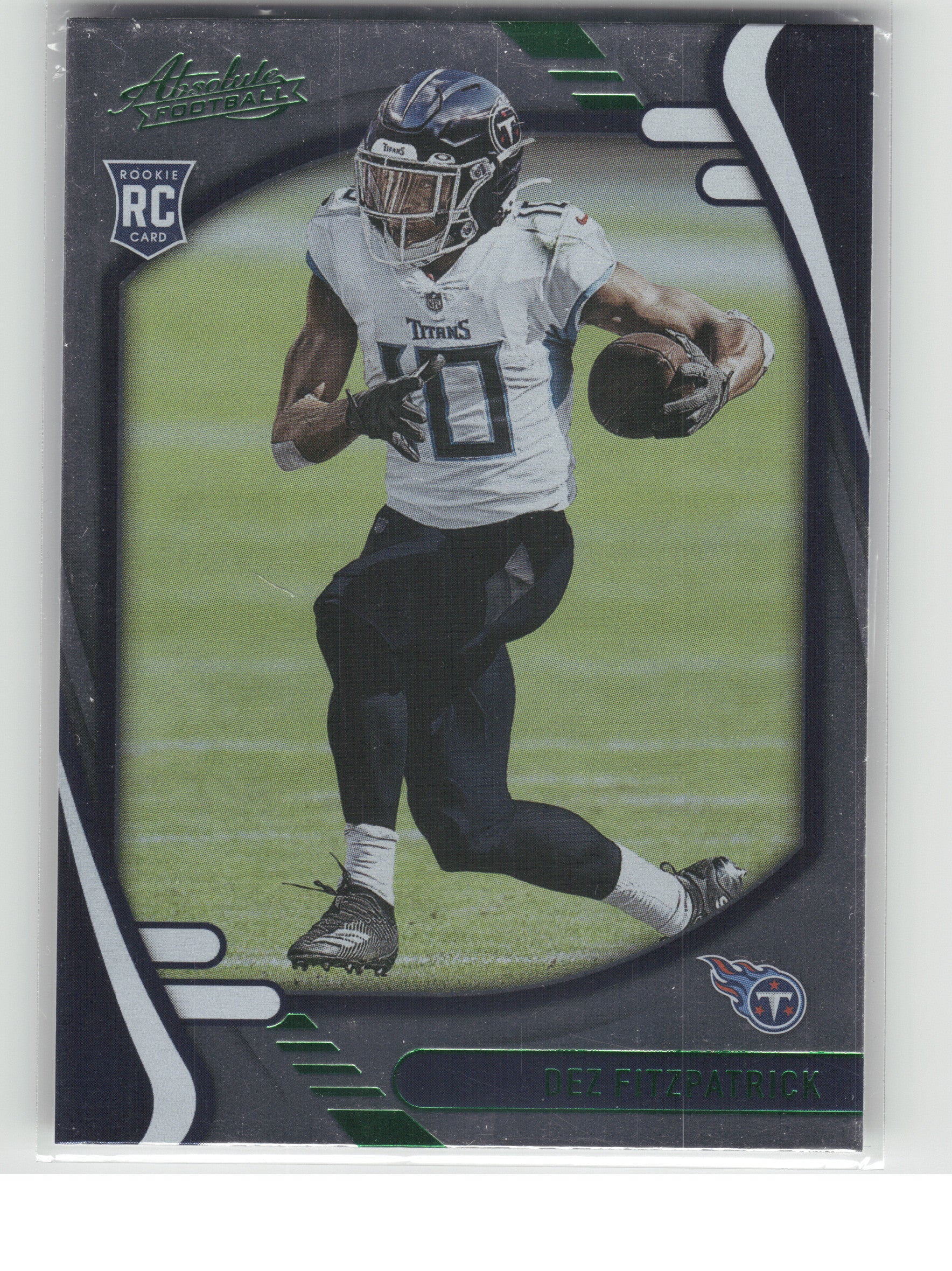2021 Panini Absolute #130 Dez Fitzpatrick Green Tennessee Titans