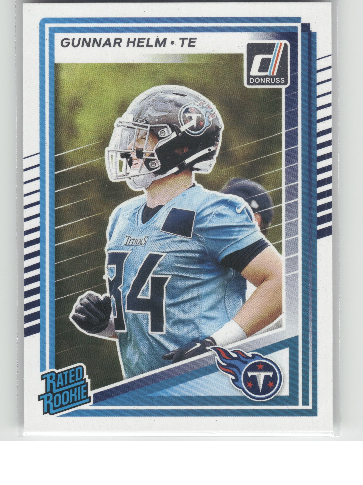 2025 Donruss #371 Gunnar Helm Tennessee Titans RC