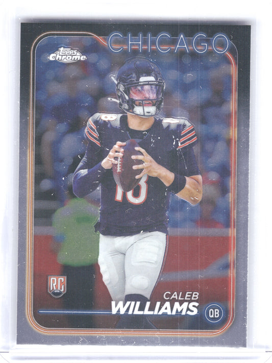 2024 Topps Chrome #202 Caleb Williams Chicago Bears RC