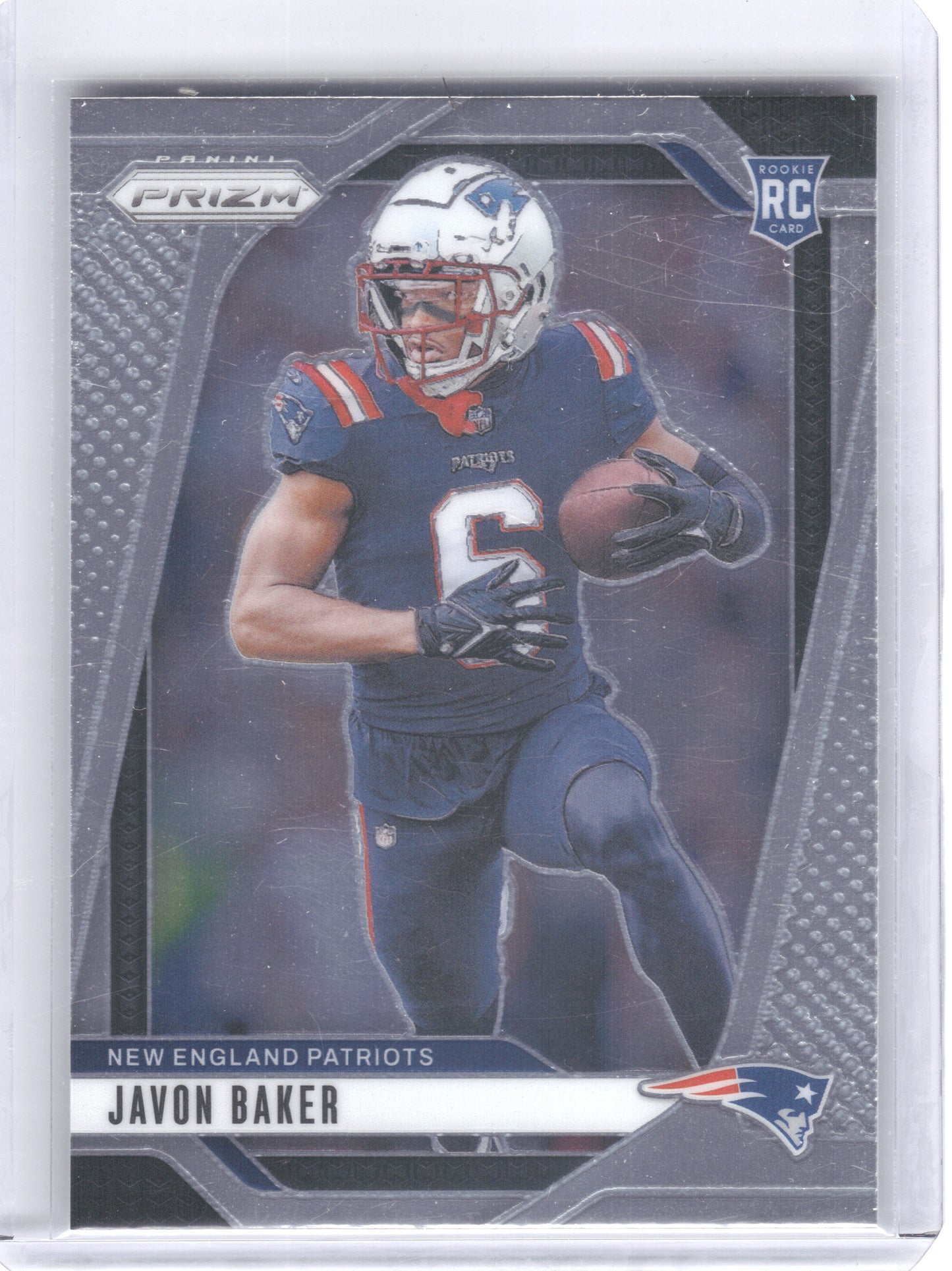 2024 Panini Prizm #344 Javon Baker New England Patriots RC