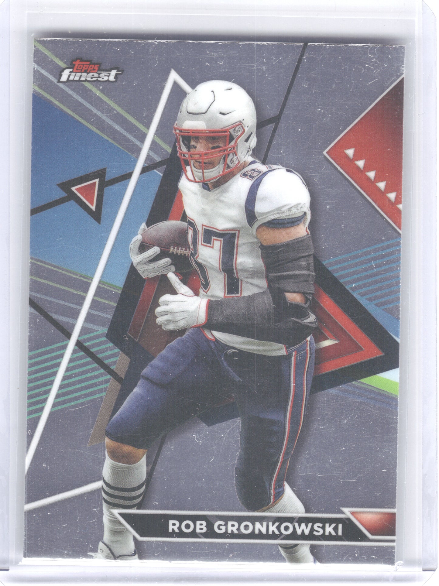 2023 Topps Composite #213 Rob Gronkowski Finest Refractor New England Patriots