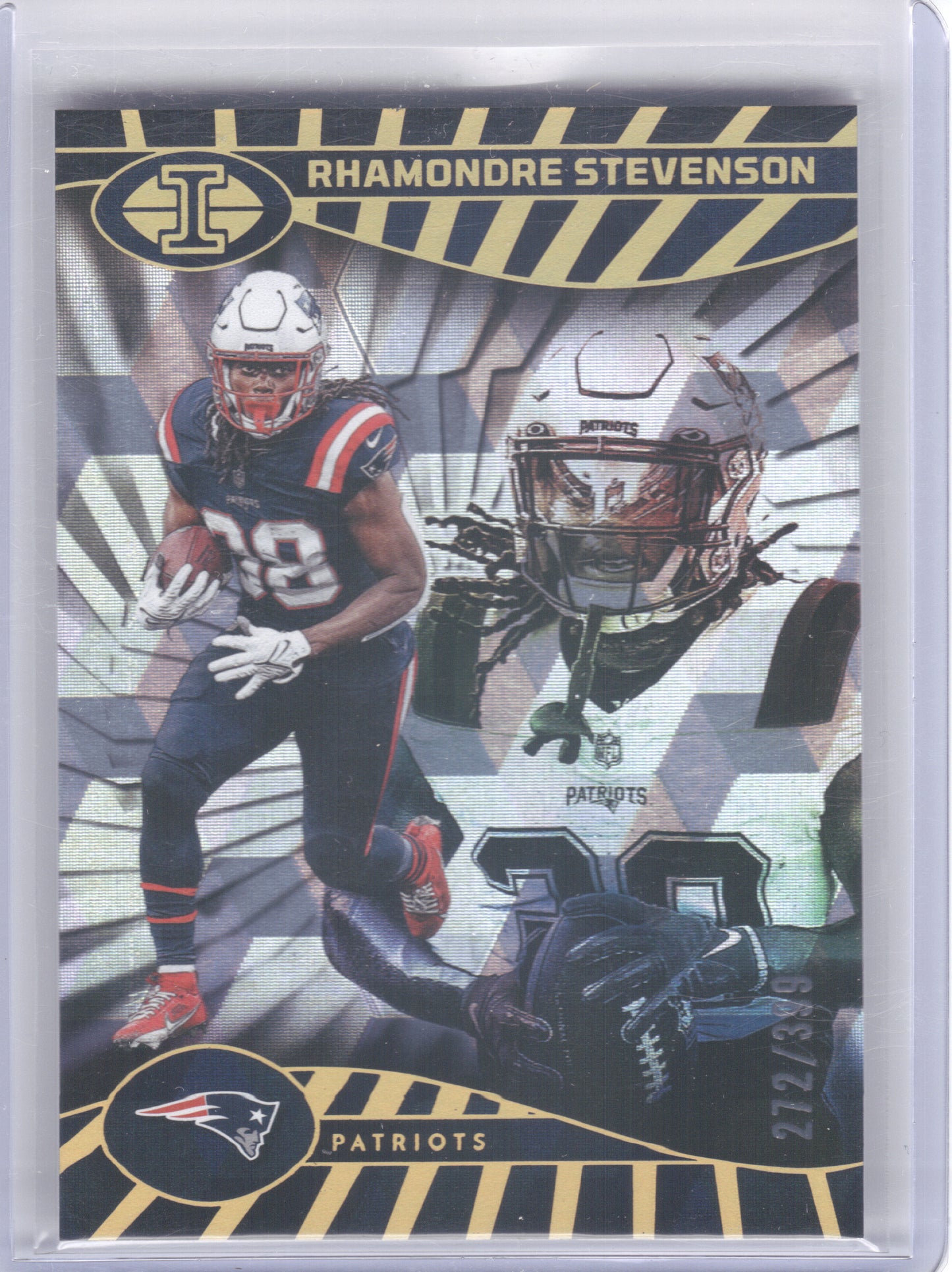 2024 Panini Illusions #58 Rhamondre Stevenson New England Patriots