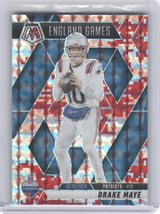 2025 Panini Mosaic #265 Jordan Love Mosaic Camo Red Green Bay Packers